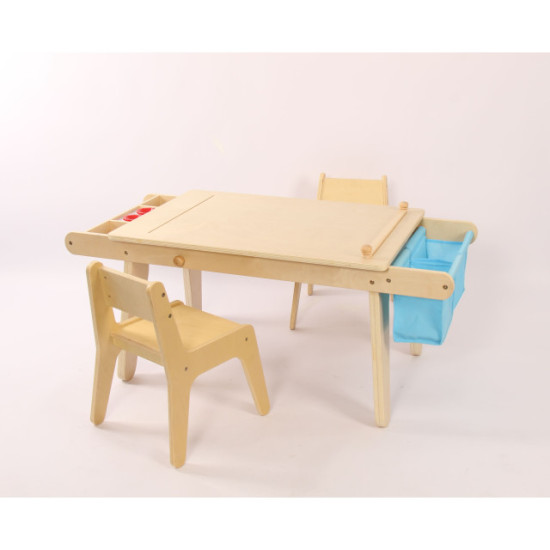 Drawing Table with 2 Chairs