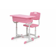 Multi-height study table and chair set