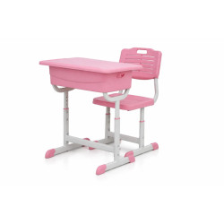 Multi-height study table and chair set