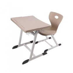 New Shape Table and Chair Set Brown New Shape Table and Chair Set Brown