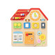 Wooden activity and skills board