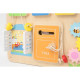 Wooden activity and skills board