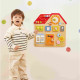Wooden activity and skills board
