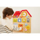 Wooden activity and skills board