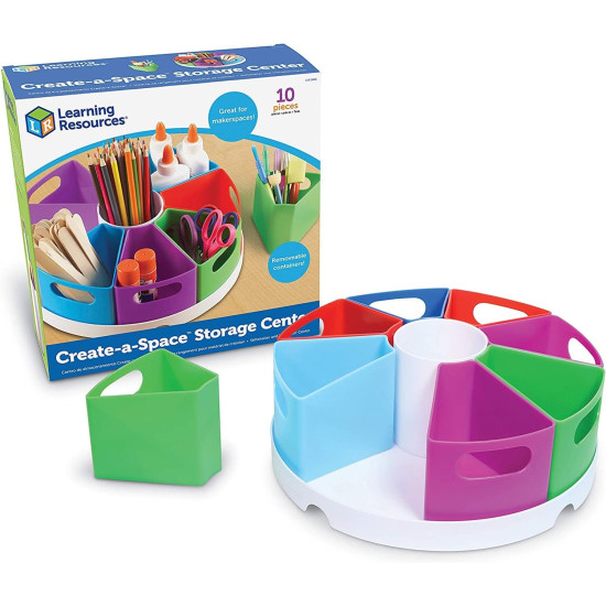 Learning Resources Create-A-Space Space Saving Kit, 10-Piece Set, 1 Set
