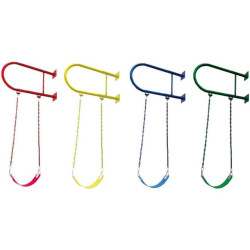 مرجيحة اطفال مرجيحة حائط مصنوعة من الحديد بمقعد متأرجح وسلاسل