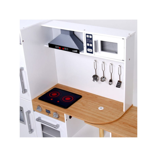 مطبخ اطفال زاويه نصف الزاويه بكفرات متحرك مقاس :150*98*30سم