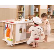 3 in 1 wooden kitchen from Vega, size 80*56*60 cm