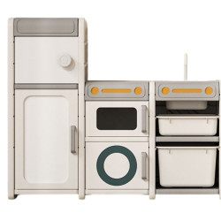 مجموعة المطبخ المميزة البلاستيكية مقاس: 117*98*38 سم