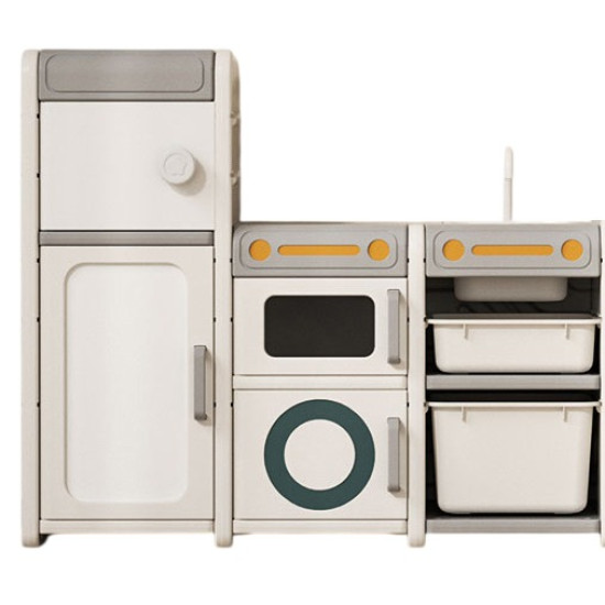 مجموعة المطبخ المميزة البلاستيكية مقاس: 117*98*38 سم