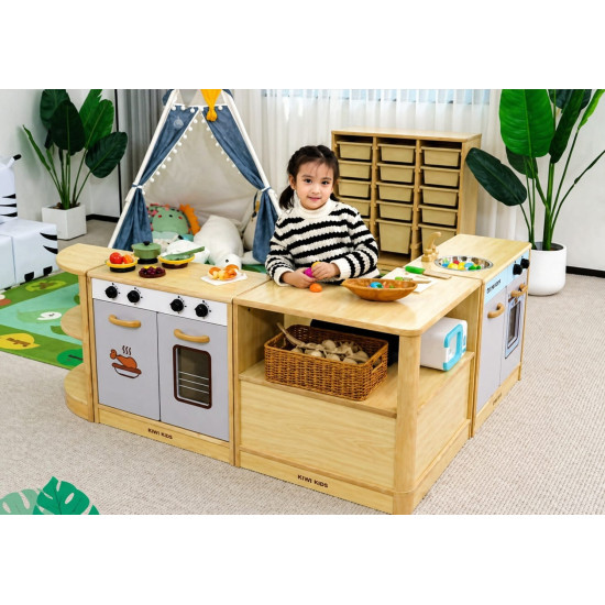 مطبخ زاوية خشبي