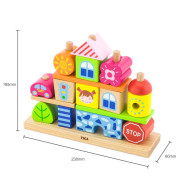 Overlap Cubes Game - Small Town Overlap Cubes Game - Small Town