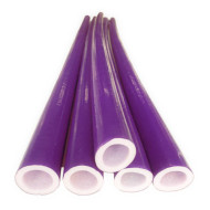 غطاء عمود PVC مقاس: 250 سم لون موف السعر للقطعة الواحده 