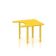 Special Needs Table Wood Size: 70*70 cm with Legs of Multi Height 55-75 cm - Yellow
