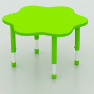 Rose Table Wood 90cm Diameter With Multi Legs 75-55cm