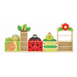 Garden storage corner Size: 350*160*32 cm Garden storage corner Size: 350*160*32 cm