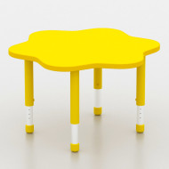 Rose Table Wood 90cm Diameter With Multi Legs 75-55cm