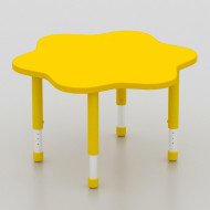 Rose Table Wood 90cm Diameter With Multi Legs 75-55cm